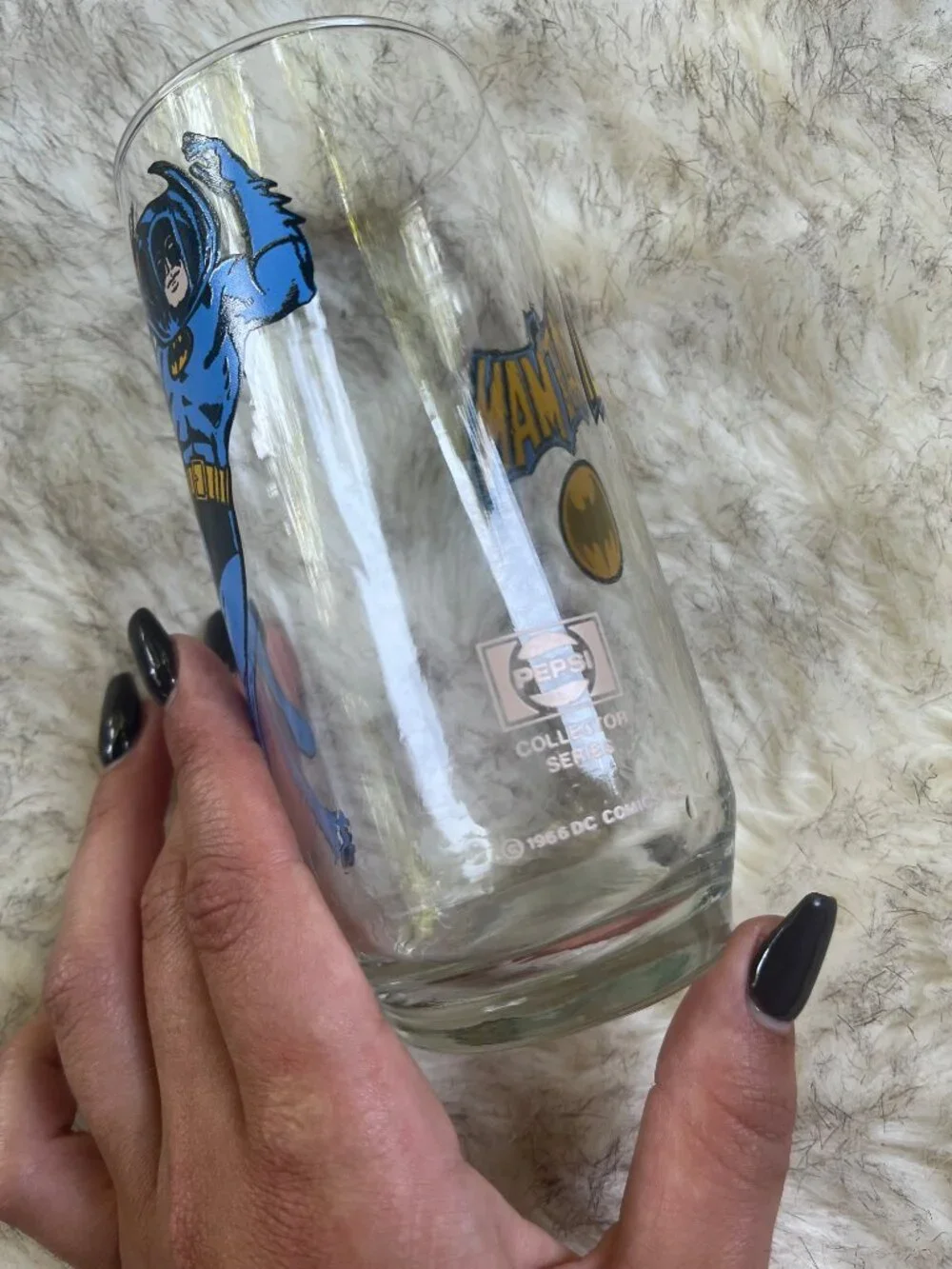 Pepsi Collection DC Comics Batman Novelty Dinner Glass